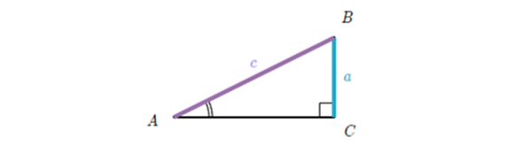 Cosecant = Hypotenuse / Opposite