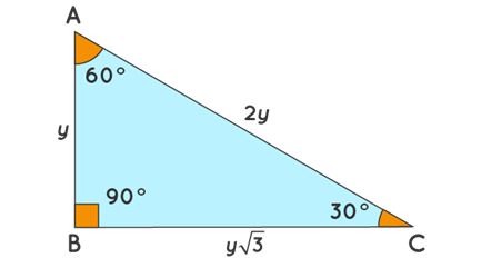 30 60 90 triangle - example