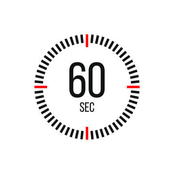 What will happen in the next 60 seconds around the world?