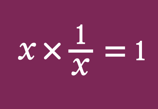 Definition for Multiplicative Inverse