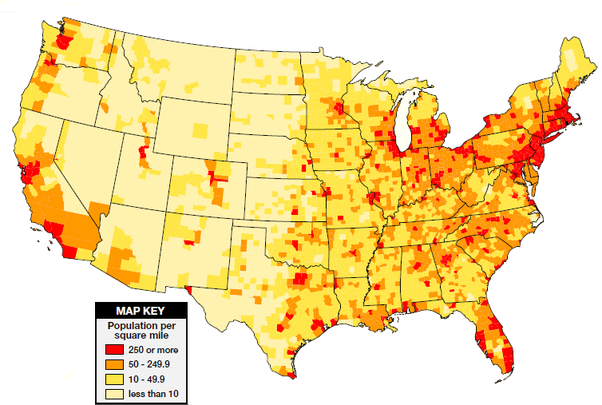 Population Density Map