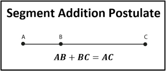 Segment Addition Postulate Formula